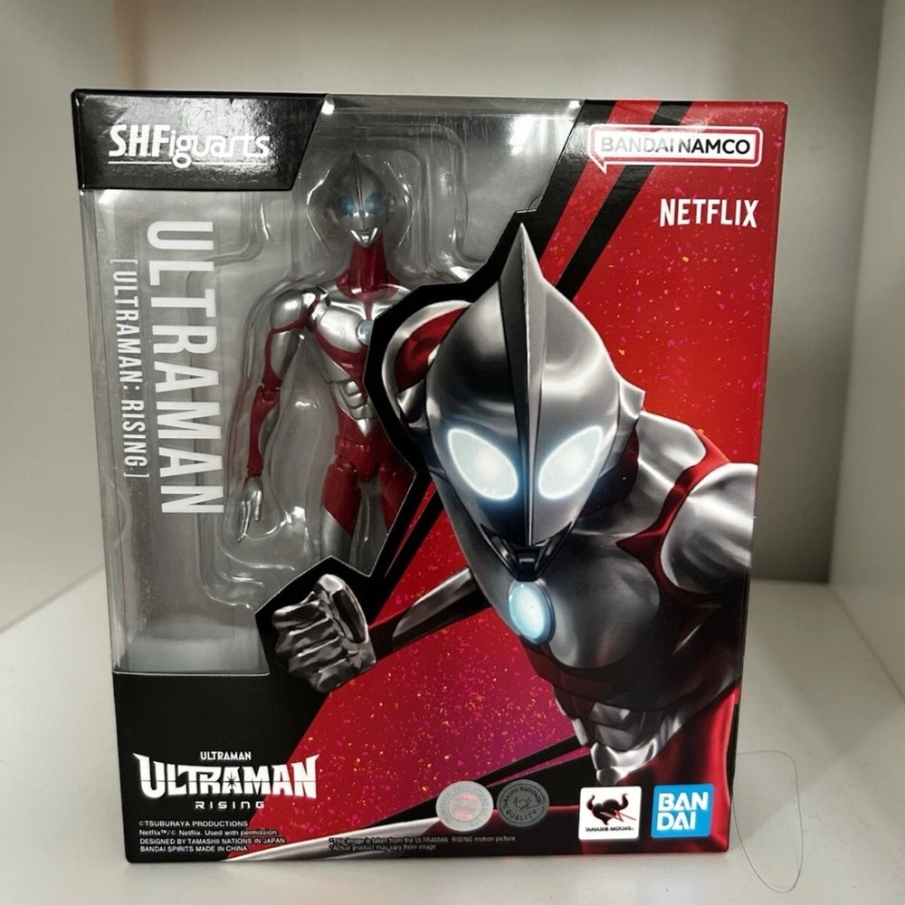 Ultraman Rising Action Figure - Red and Silver